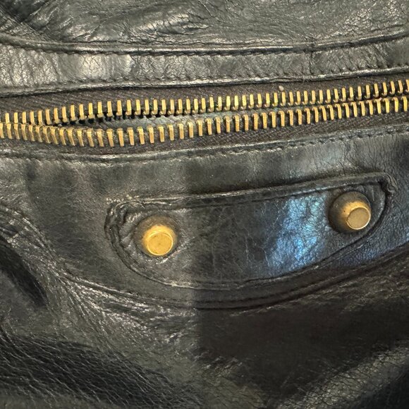 Balenciaga Agneau Giant 12 Gold Hardware City Black - Picture 4 of 11